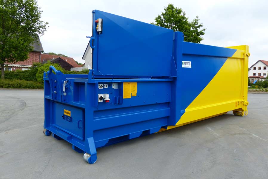 Containerpressen